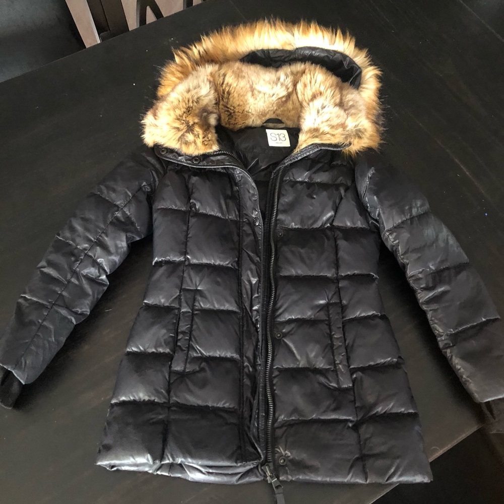 Girls winter jacket size 7/8 in good condition!!